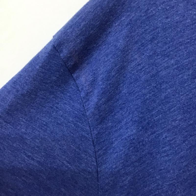 古着 USED Tシャツ 半袖 半袖カットソー プリントTシャツ クルーネックカットソー XXL プリント 青 / ブルー / blue メンズ USED 古着 中古 10156734