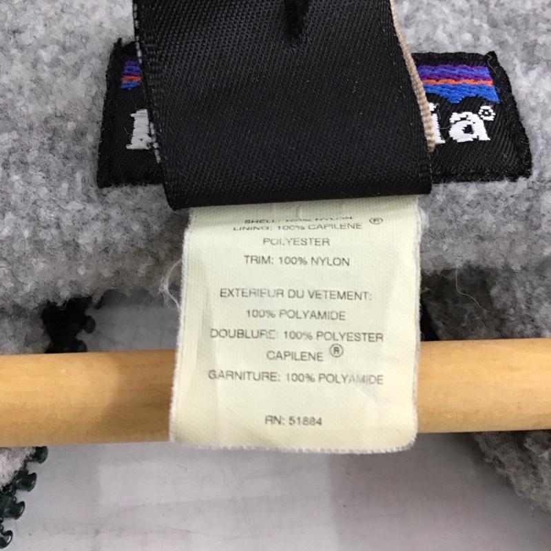 パタゴニア patagonia ジャケット、上着 ジャンパー、ブルゾン ジップアップジャケット ナイロンジャケット アウター S ロゴ、文字 緑 / グリーン / green メンズ USED 古着 中古 10156735
