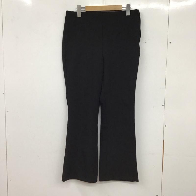 ザラ ZARA パンツ スラックス L 無地 黒 / ブラック / black レディース USED 古着 中古 10156736