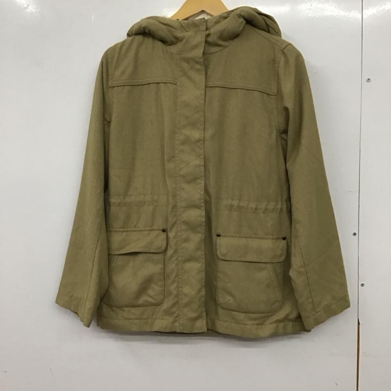 エディーバウアー Eddie Bauer ジャケット、上着 ジャンパー、ブルゾン ジップアップジャケット アウター 古着 M 無地 ベージュ / ベージュ / beige レディース USED 古着 中古 10156739