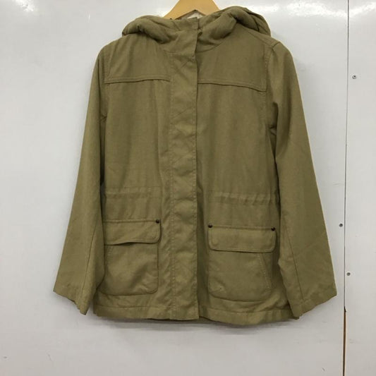 エディーバウアー Eddie Bauer ジャケット、上着 ジャンパー、ブルゾン ジップアップジャケット アウター 古着 M 無地 ベージュ / ベージュ / beige レディース USED 古着 中古 10156739
