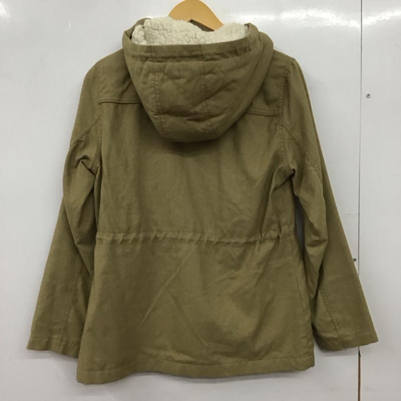 エディーバウアー Eddie Bauer ジャケット、上着 ジャンパー、ブルゾン ジップアップジャケット アウター 古着 M 無地 ベージュ / ベージュ / beige レディース USED 古着 中古 10156739