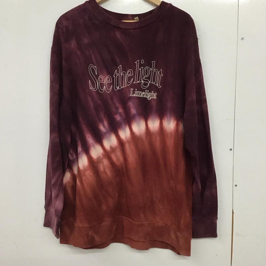 マウジー MOUSSY トレーナー 長袖 010dsq90-0300 LIMELIGHTTIEDYEプルオーバー FREE ロゴ、文字 マルチカラー / マルチカラー / multicolor レディース USED 古着 中古 10156741