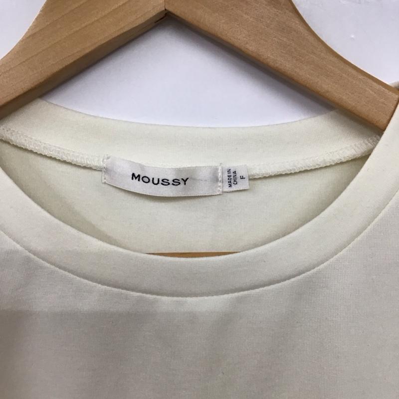 マウジー MOUSSY ワンピース ロングスカート ノースリーブロングワンピース タイトワンピース FREE 無地 アイボリー / アイボリー / レディース USED 古着 中古 10156742