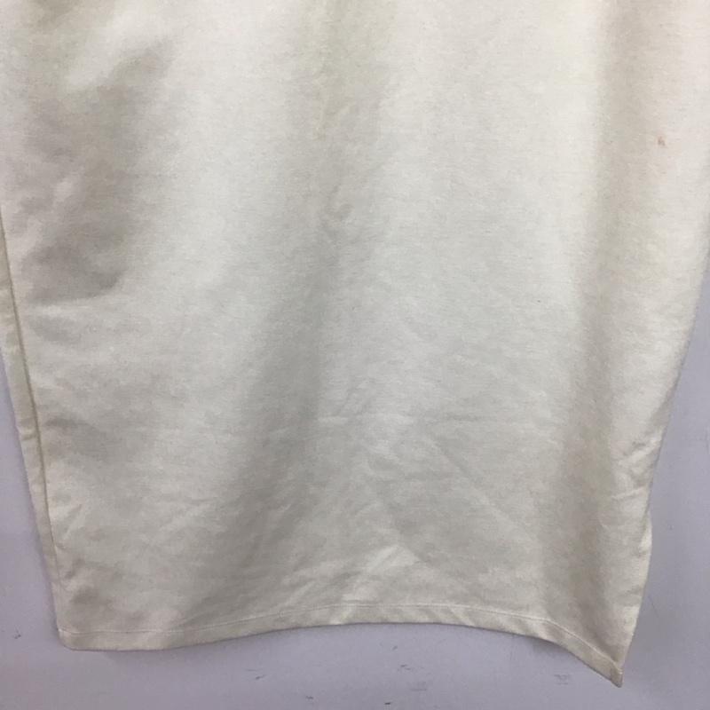 マウジー MOUSSY ワンピース ロングスカート ノースリーブロングワンピース タイトワンピース FREE 無地 アイボリー / アイボリー / レディース USED 古着 中古 10156742