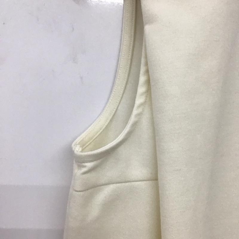 マウジー MOUSSY ワンピース ロングスカート ノースリーブロングワンピース タイトワンピース FREE 無地 アイボリー / アイボリー / レディース USED 古着 中古 10156742