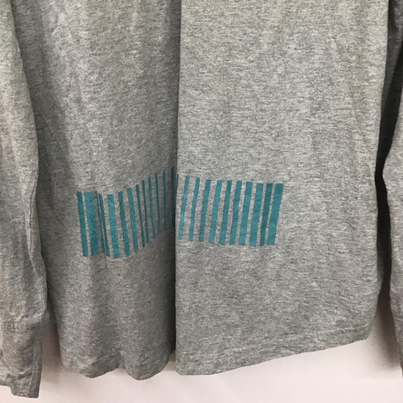 ナイキ NIKE ワンピース ミニスカート 長袖ワンピース ジップアップネック L ロゴ、文字 灰 / グレー / gray レディース USED 古着 中古 10156743