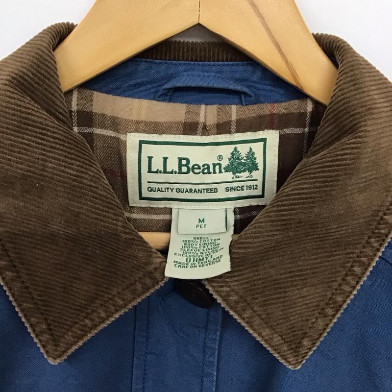 エルエルビーン L.L.Bean ジャケット、上着 ジャンパー、ブルゾン カジュアルジャケット アウター カラージャケット M 無地 青 / ブルー / blue レディース USED 古着 中古 10156745