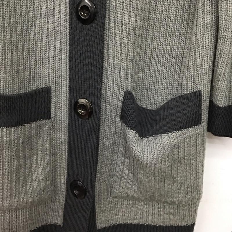 ジバンシィ GIVENCHY カーディガン 長袖 長袖カーディガン 前ボタン ニットカーディガン M 無地 灰 / グレー / gray レディース USED 古着 中古 10156746