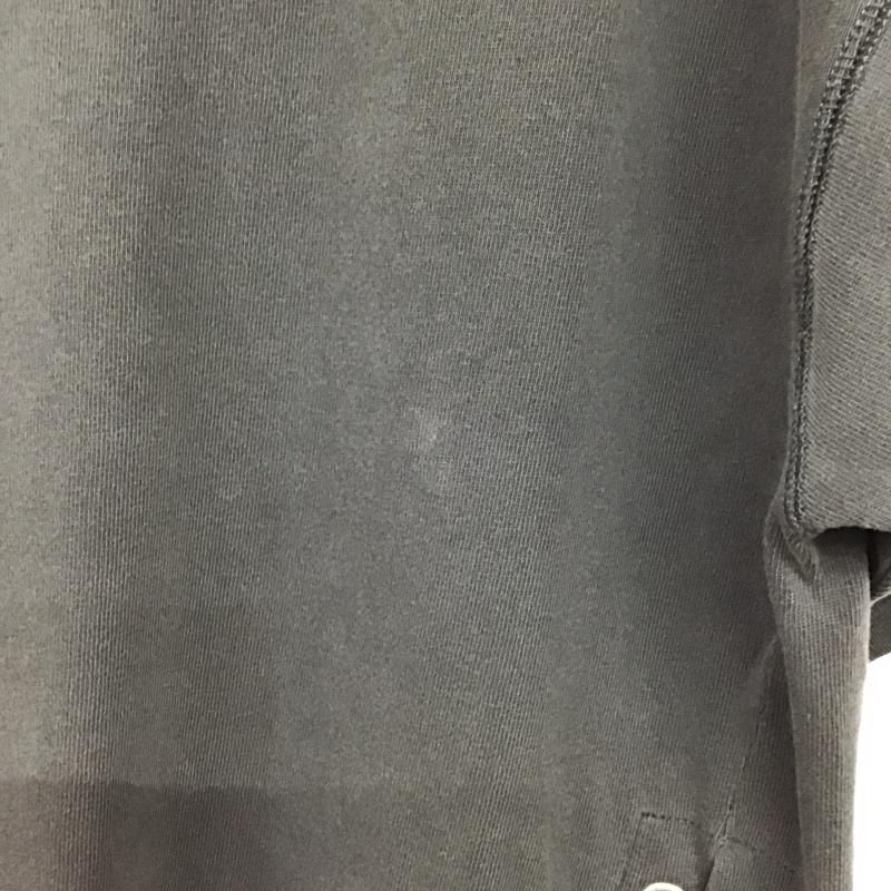 ジーナシス JEANASIS カットソー 半袖 半袖カットソー 無地Tシャツ クルーネックカットソー FREE 無地 ダークグレー / ダークグレー / レディース USED 古着 中古 10156749