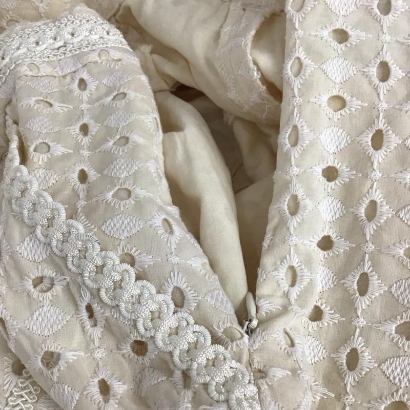 ザラ ZARA パンツ ショートパンツ ショートパンツ ハーフパンツ カジュアルパンツ L 総柄 アイボリー / アイボリー / レディース USED 古着 中古 10156756