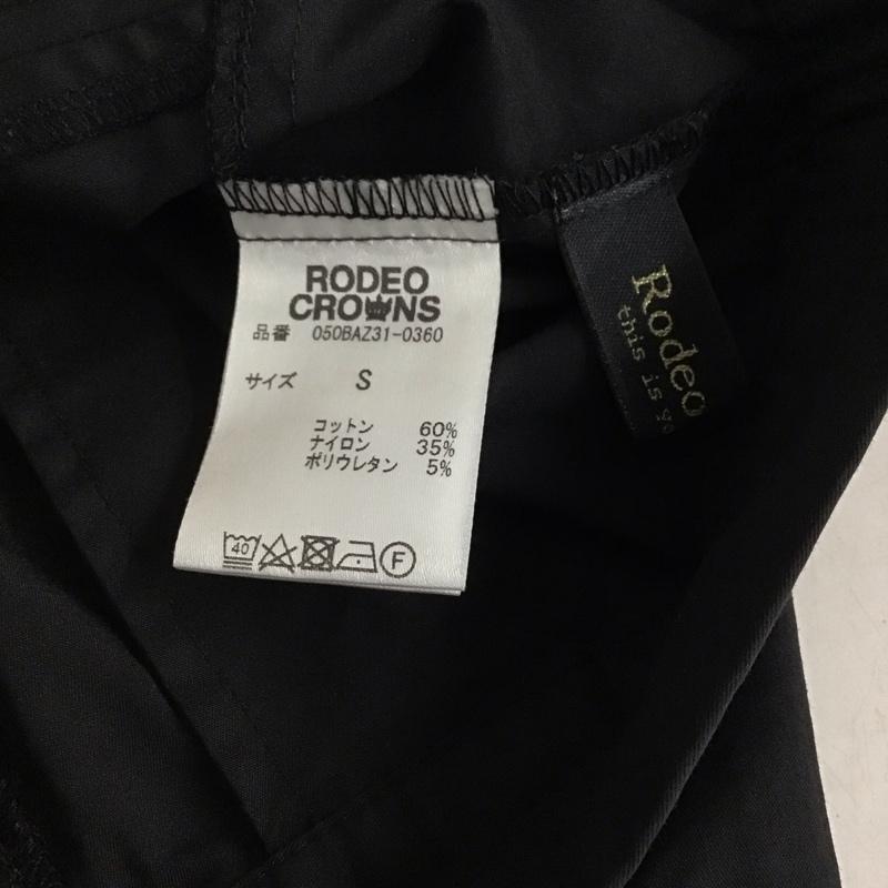 ロデオクラウンズ Rodeo Crowns スカート ひざ丈スカート タイトスカート ひざ丈 カジュアルスカート S 無地 黒 / ブラック / black レディース USED 古着 中古 10156758