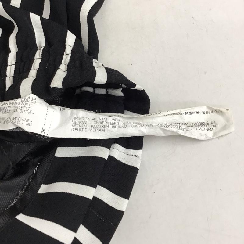 ザラベーシック ZARA BASIC パンツ ワークパンツ、ペインターパンツ ワイドパンツ カジュアルパンツ ワークパンツ S ストライプ 白 / ホワイト / white X 黒 / ブラック / black レディース USED 古着 中古 10156759