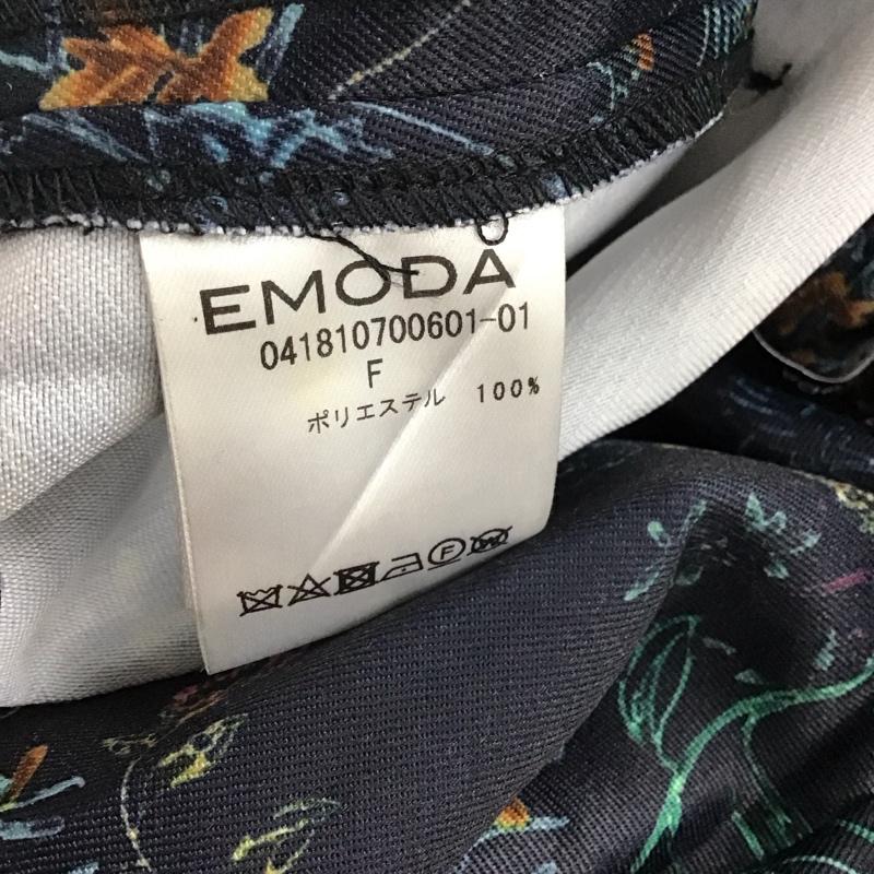エモダ EMODA パンツ ワークパンツ、ペインターパンツ ワイドパンツ カジュアルパンツ ワークパンツ FREE プリント マルチカラー / マルチカラー / multicolor レディース USED 古着 中古 10156760