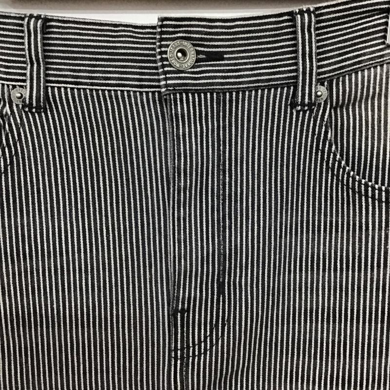 スピック＆スパンノーブル Spick & Span Noble スカート ロングスカート ロングスカート タイトスカート バックスリット 34インチ ストライプ ダークグレー / ダークグレー / レディース USED 古着 中古 10156761
