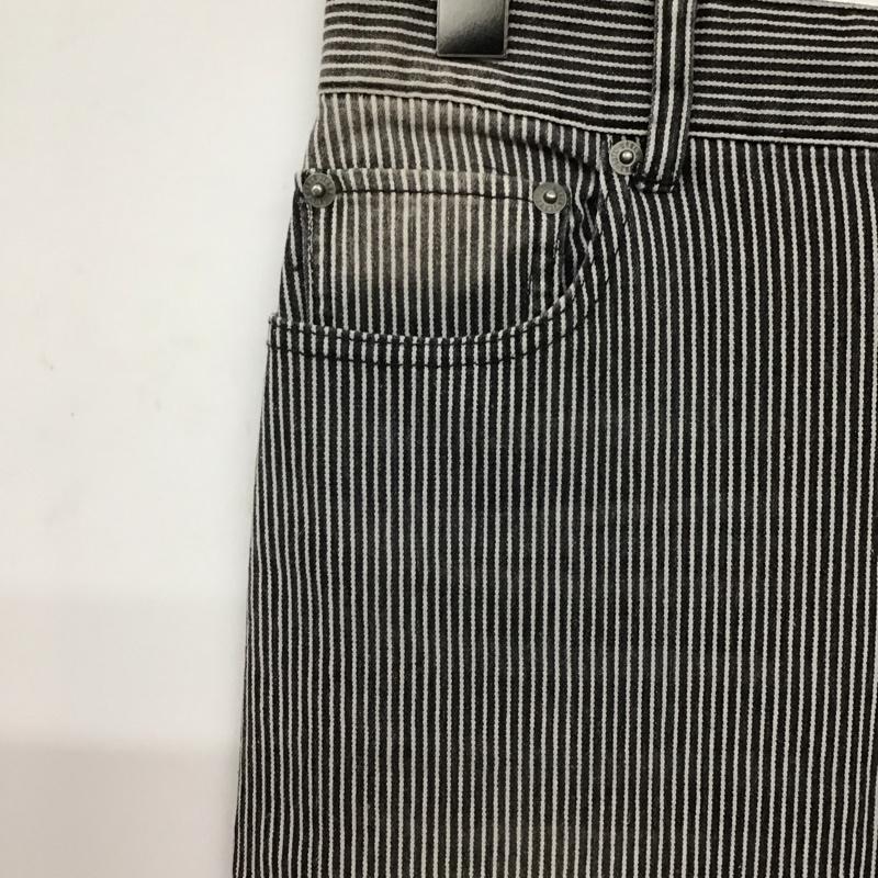 スピック＆スパンノーブル Spick & Span Noble スカート ロングスカート ロングスカート タイトスカート バックスリット 34インチ ストライプ ダークグレー / ダークグレー / レディース USED 古着 中古 10156761