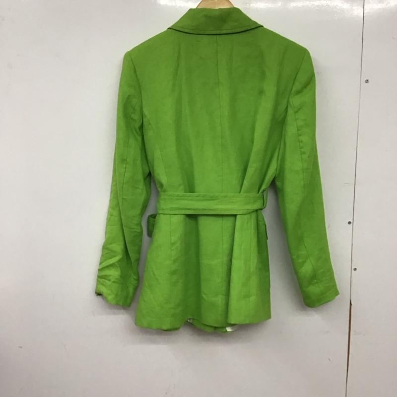 ザラ ZARA ジャケット、上着 ジャケット、ブレザー カジュアルジャケット アウター カラージャケット S 無地 薄緑 / ライトグリーン / レディース USED 古着 中古 10156764