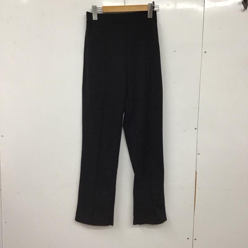 レイカズン Ray Cassin パンツ スラックス スラックスパンツ スリムパンツ ストレッチパンツ FREE 無地 黒 / ブラック / black レディース USED 古着 中古 10156767