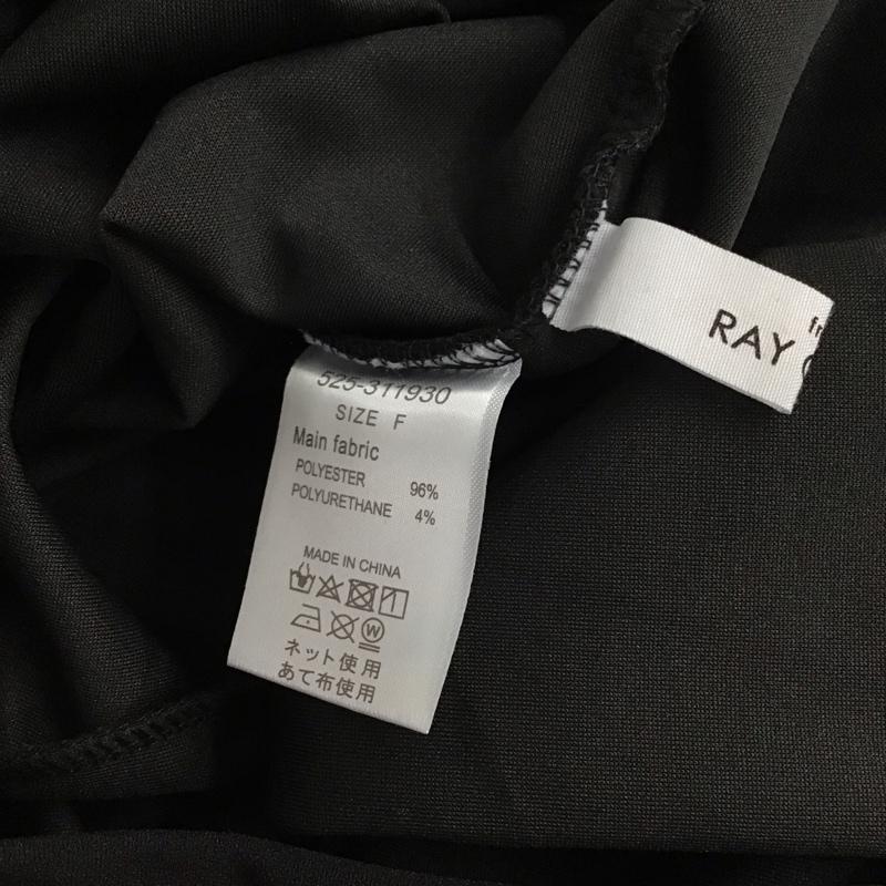レイカズン Ray Cassin パンツ スラックス スラックスパンツ スリムパンツ ストレッチパンツ FREE 無地 黒 / ブラック / black レディース USED 古着 中古 10156767