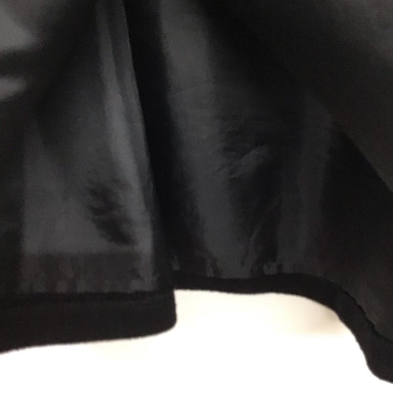 ブルーレーベル・クレストブリッジ BLUE LABEL CRESTBRIDGE スカート ミニスカート 38 無地 黒 / ブラック / black レディース USED 古着 中古 10156768