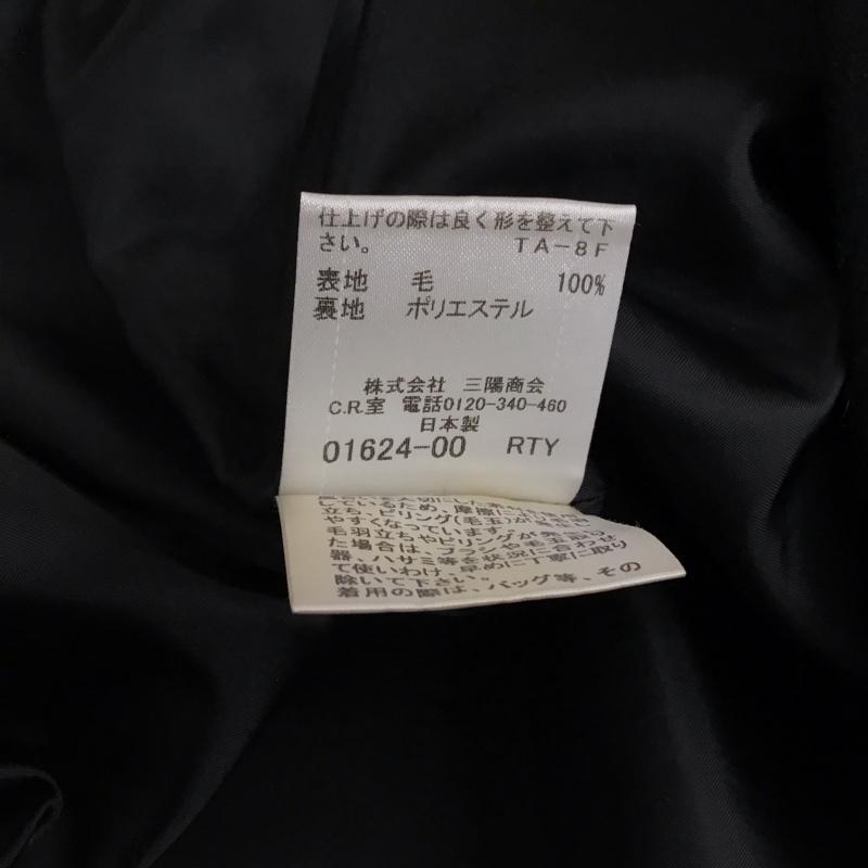 ブルーレーベル・クレストブリッジ BLUE LABEL CRESTBRIDGE スカート ミニスカート 38 無地 黒 / ブラック / black レディース USED 古着 中古 10156768