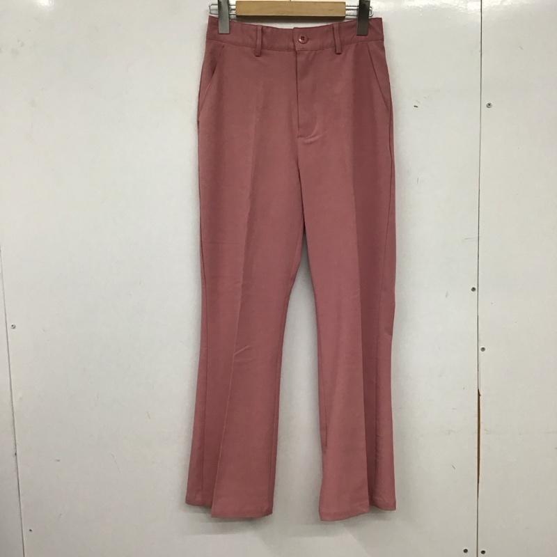 ジーナシス JEANASIS パンツ ワークパンツ、ペインターパンツ スラックスパンツ スリムパンツ ストレッチパンツ FREE 無地 桃 / ピンク / pink レディース USED 古着 中古 10156769