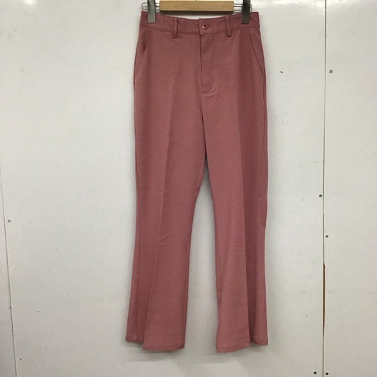 ジーナシス JEANASIS パンツ ワークパンツ、ペインターパンツ スラックスパンツ スリムパンツ ストレッチパンツ FREE 無地 桃 / ピンク / pink レディース USED 古着 中古 10156769
