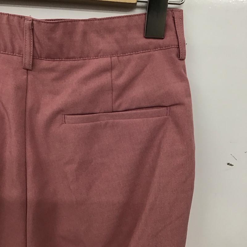 ジーナシス JEANASIS パンツ ワークパンツ、ペインターパンツ スラックスパンツ スリムパンツ ストレッチパンツ FREE 無地 桃 / ピンク / pink レディース USED 古着 中古 10156769