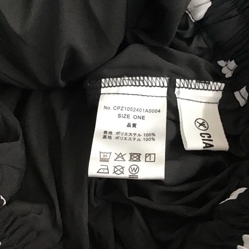 チャオパニック CIAOPANIC スカート ロングスカート ONE SIZE ドット 黒 / ブラック / black レディース USED 古着 中古 10156770