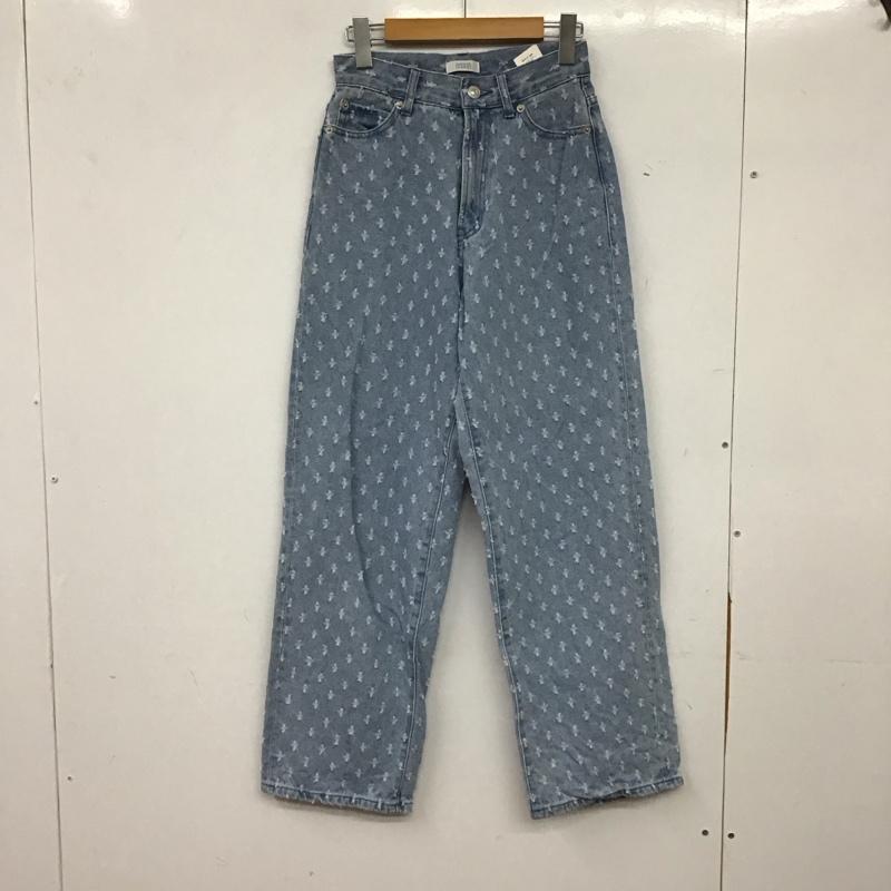 ローリーズファーム LOWRYS FARM パンツ デニム、ジーンズ S  水色 / ライトブルー / レディース USED 古着 中古 10156771