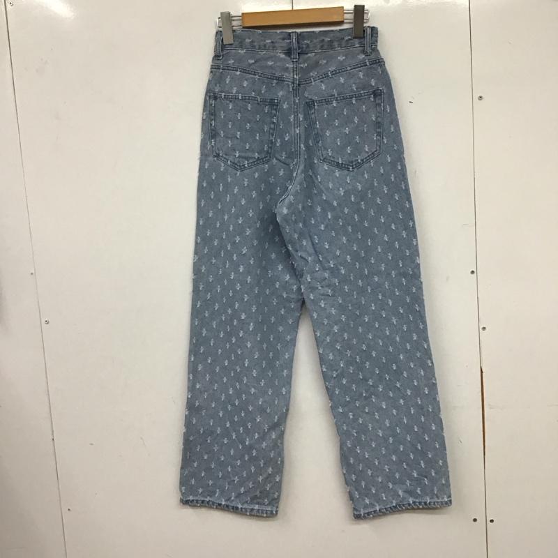 ローリーズファーム LOWRYS FARM パンツ デニム、ジーンズ S  水色 / ライトブルー / レディース USED 古着 中古 10156771