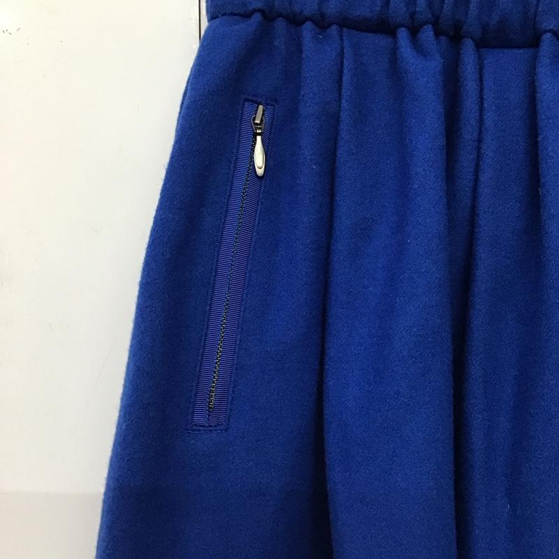 ジルスチュアート JILLSTUART スカート ミニスカート 2 無地 青 / ブルー / blue レディース USED 古着 中古 10156773