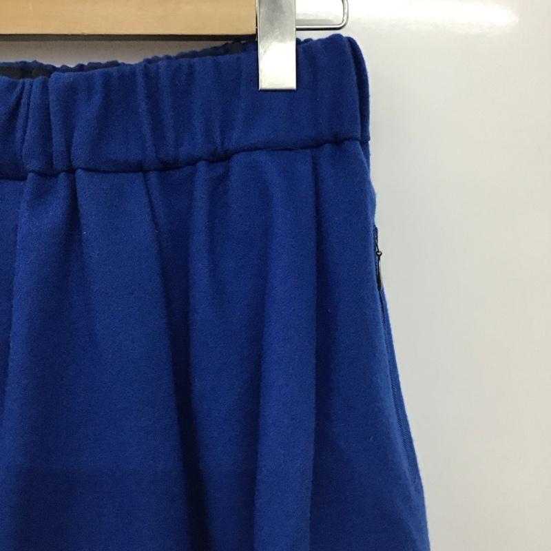 ジルスチュアート JILLSTUART スカート ミニスカート 2 無地 青 / ブルー / blue レディース USED 古着 中古 10156773