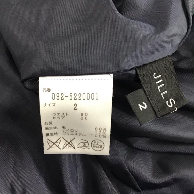 ジルスチュアート JILLSTUART スカート ミニスカート 2 無地 青 / ブルー / blue レディース USED 古着 中古 10156773