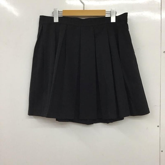 PUNYUS PUNYUS スカート ミニスカート PN24SS-042 ボックスプリーツミニスカート 4 無地 黒 / ブラック / black レディース USED 古着 中古 10156775