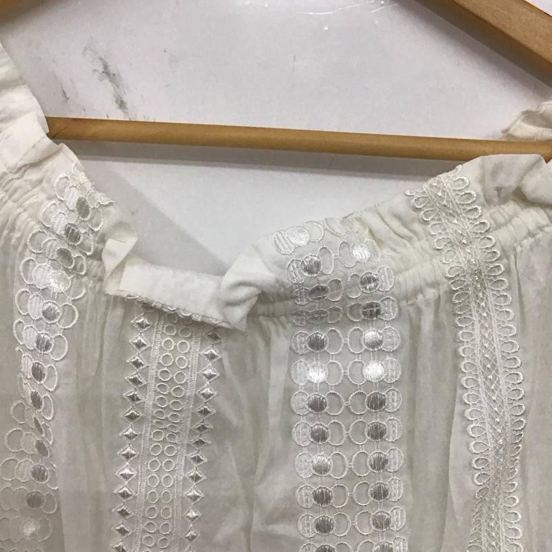 ジルスチュアート JILLSTUART カットソー 半袖 S 無地 白 / ホワイト / white レディース USED 古着 中古 10156777