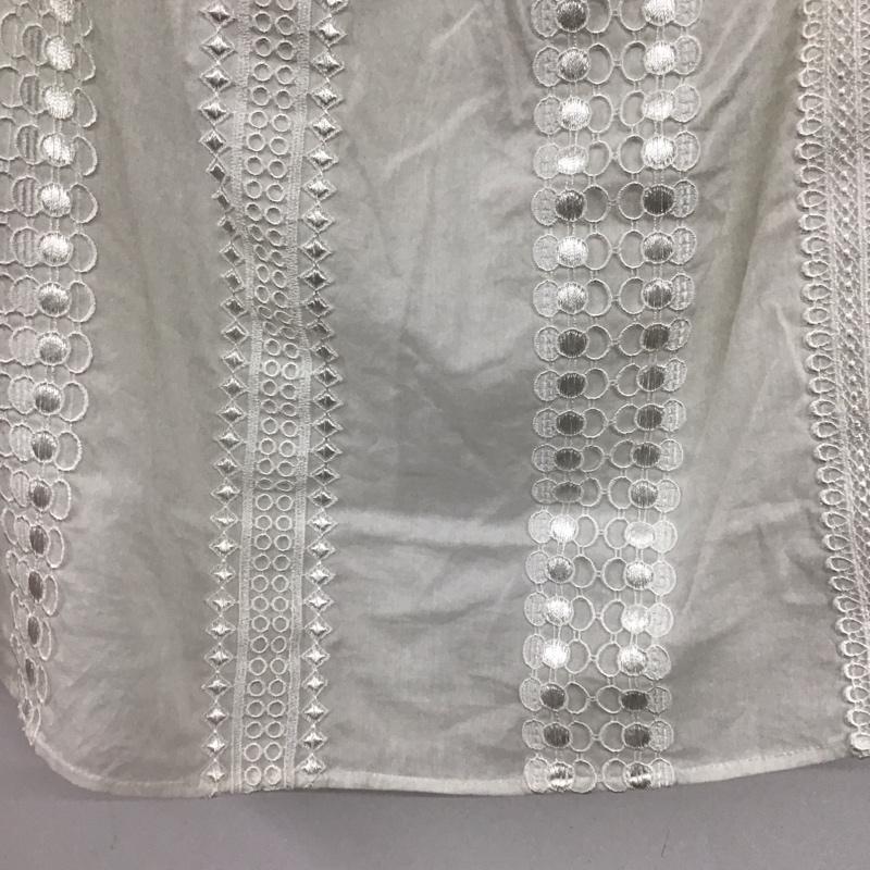 ジルスチュアート JILLSTUART カットソー 半袖 S 無地 白 / ホワイト / white レディース USED 古着 中古 10156777