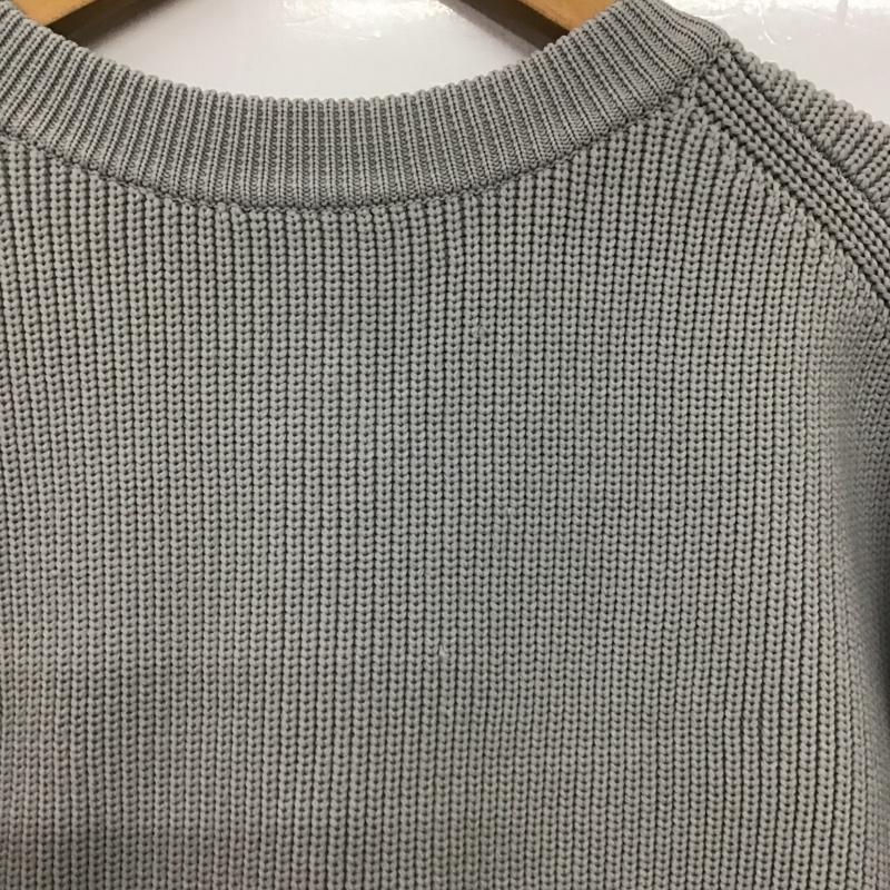 ティティベイト titivate カーディガン 長袖 XP3994 チュール切替ニットカーディガン M 無地 白 / ホワイト / white X 灰 / グレー / gray レディース USED 古着 中古 10156779