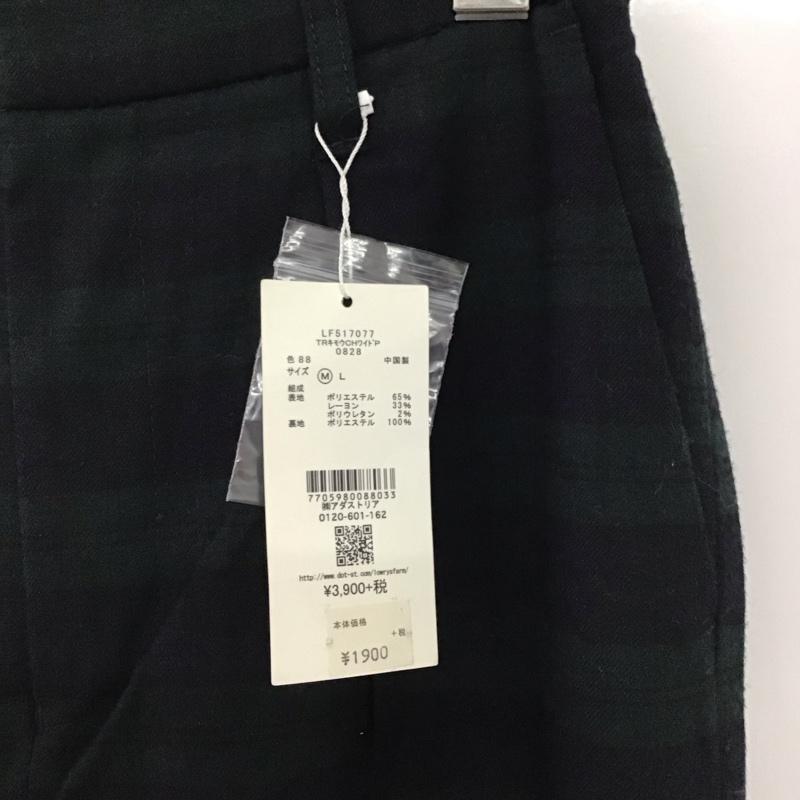 ローリーズファーム LOWRYS FARM パンツ スラックス スラックスパンツ ワイドパンツ M チェック マルチカラー / マルチカラー / multicolor レディース USED 古着 中古 10156780