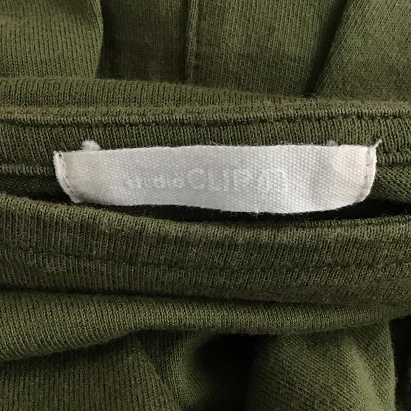 スタディオクリップ studio CLIP カットソー 半袖 無地 X ドット カーキ / カーキ / khaki レディース USED 古着 中古 10156782
