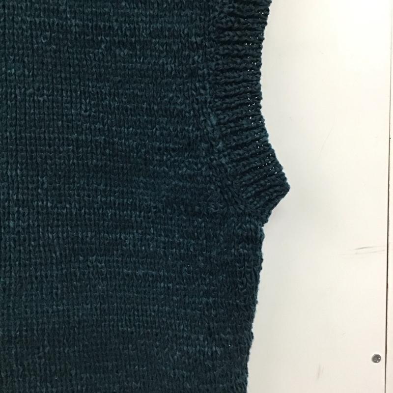 ニコアンド niko and... ベスト ベスト M 無地 緑 / グリーン / green レディース USED 古着 中古 10156784