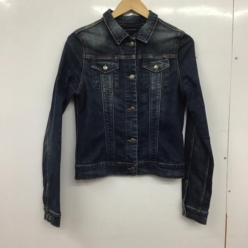 トミーヒルフィガー TOMMY HILFIGER ジャケット、上着 ジャンパー、ブルゾン デニムジャケット Gジャン アウター カジュアルジャケット 4 無地 インディゴ / インディゴ / Indigo レディース USED 古着 中古 10156785