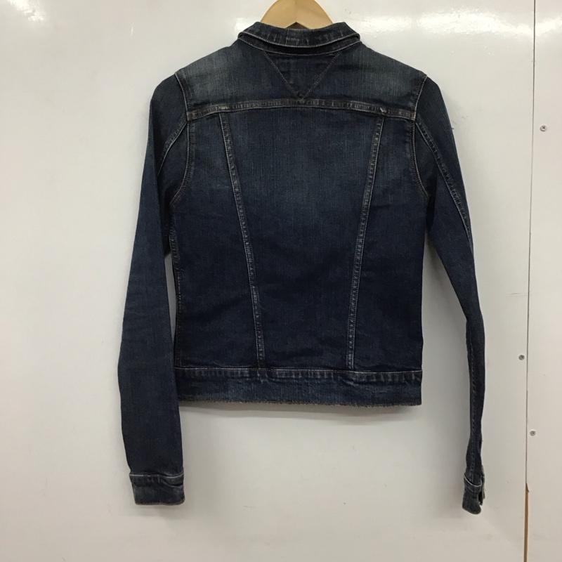 トミーヒルフィガー TOMMY HILFIGER ジャケット、上着 ジャンパー、ブルゾン デニムジャケット Gジャン アウター カジュアルジャケット 4 無地 インディゴ / インディゴ / Indigo レディース USED 古着 中古 10156785