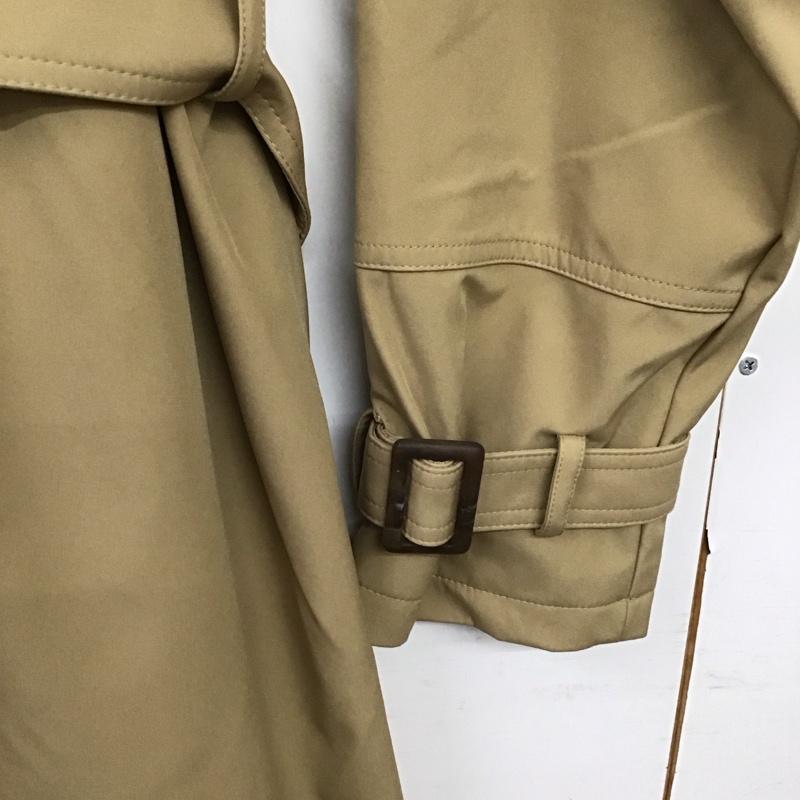ディーケーエヌワイ DKNY コート コート一般 ロングコート カラージャケット アウター L 無地 ベージュ / ベージュ / beige レディース USED 古着 中古 10156787