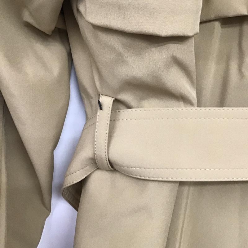 ディーケーエヌワイ DKNY コート コート一般 ロングコート カラージャケット アウター L 無地 ベージュ / ベージュ / beige レディース USED 古着 中古 10156787