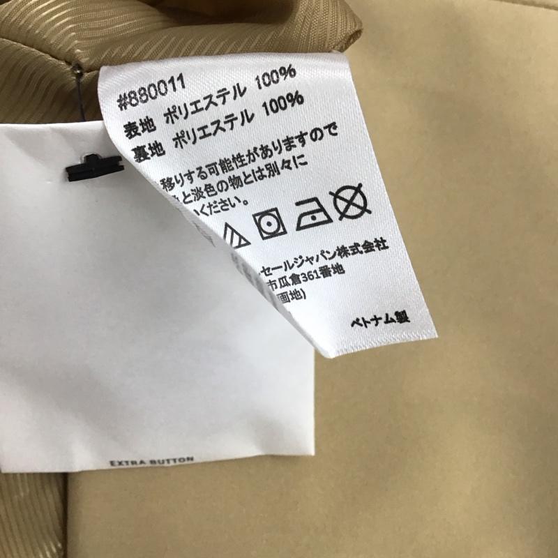 ディーケーエヌワイ DKNY コート コート一般 ロングコート カラージャケット アウター L 無地 ベージュ / ベージュ / beige レディース USED 古着 中古 10156787