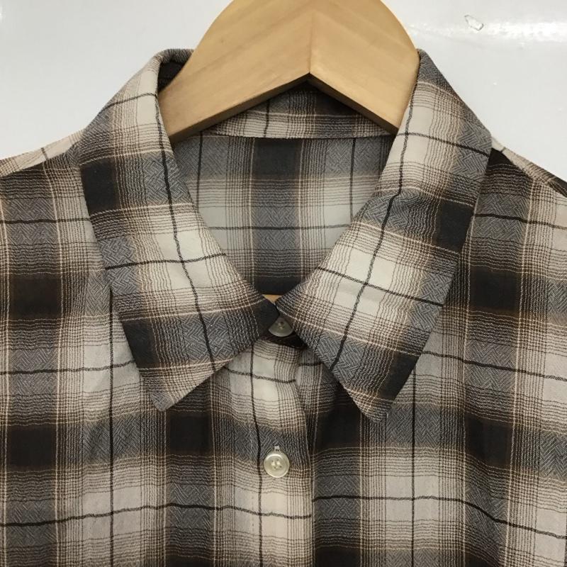 ローリーズファーム LOWRYS FARM シャツ、ブラウス 長袖 長袖シャツ チェックシャツ カラーシャツ FREE チェック マルチカラー / マルチカラー / multicolor レディース USED 古着 中古 10156789