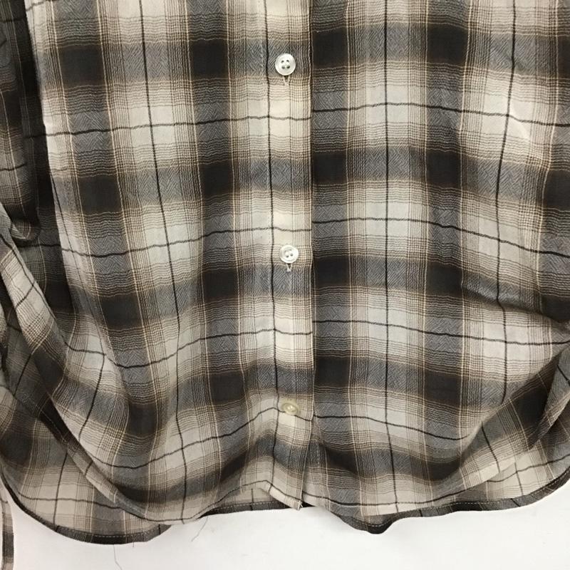 ローリーズファーム LOWRYS FARM シャツ、ブラウス 長袖 長袖シャツ チェックシャツ カラーシャツ FREE チェック マルチカラー / マルチカラー / multicolor レディース USED 古着 中古 10156789