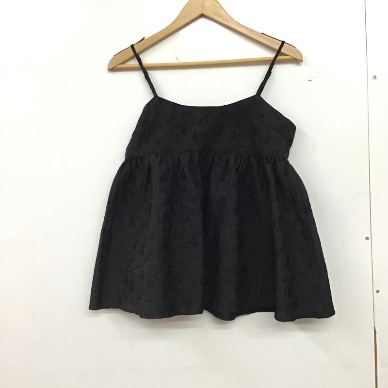 アルシーヴ archives キャミソール キャミソール M 無地 黒 / ブラック / black レディース USED 古着 中古 10156791