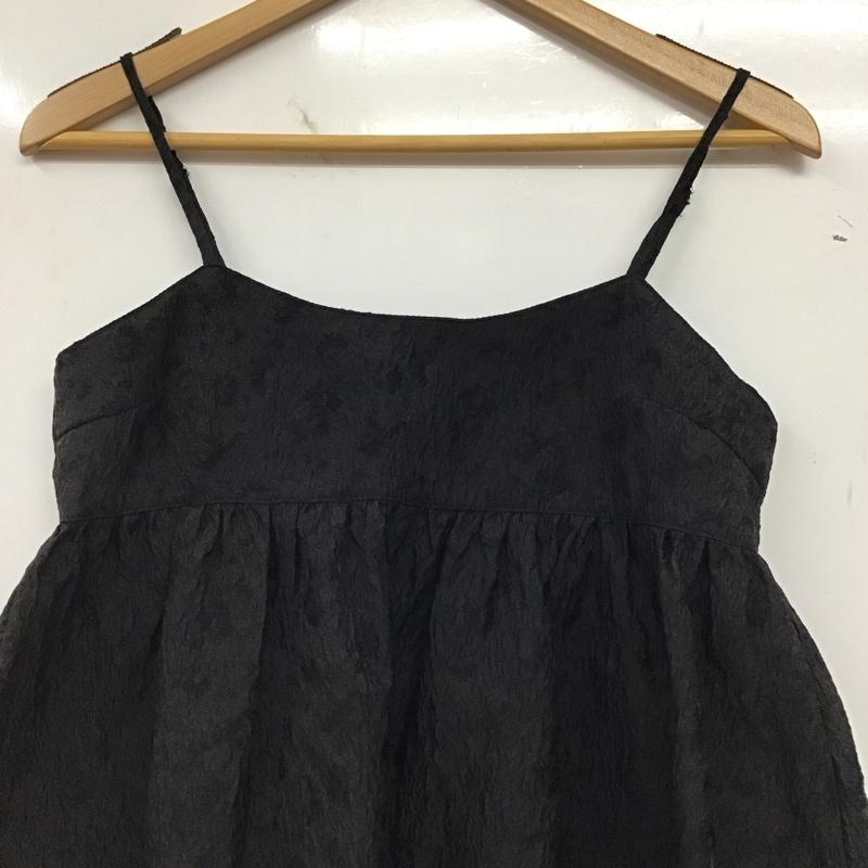 アルシーヴ archives キャミソール キャミソール M 無地 黒 / ブラック / black レディース USED 古着 中古 10156791